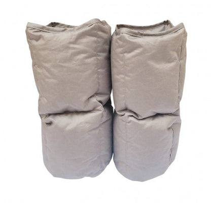 羽毛レッグウォーマー