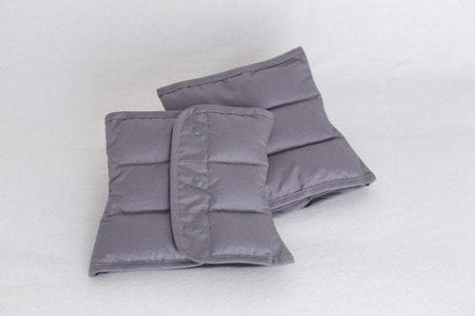 羽毛足首ウォーマー(ショート)